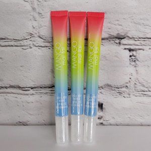 BATH & BODY WORKS 'MANGO~MAI~TAI' LIP GLOSS 3-PIECE SET